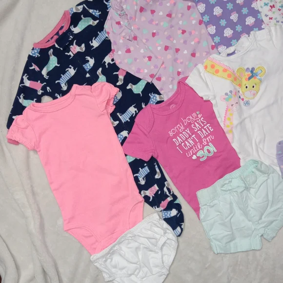 Baby Girls 14pc Bundle 6-12M - Picture 3 of 10